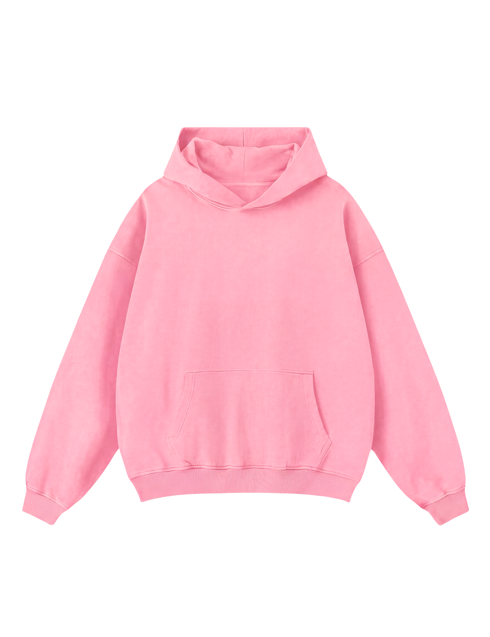 Hoodie Boxy Rosa