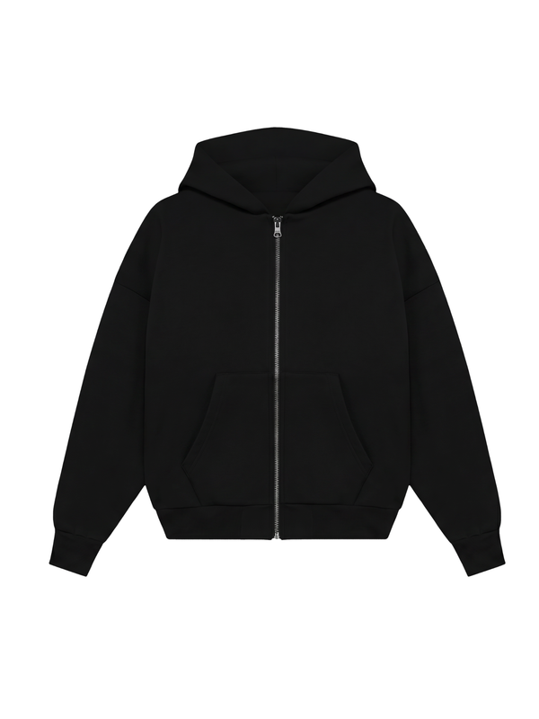 Zip Hoodie Negro