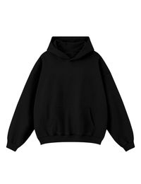 Hoodie Boxy Negro