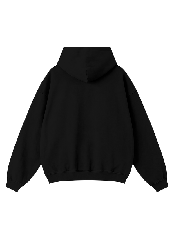 Hoodie Boxy Negro