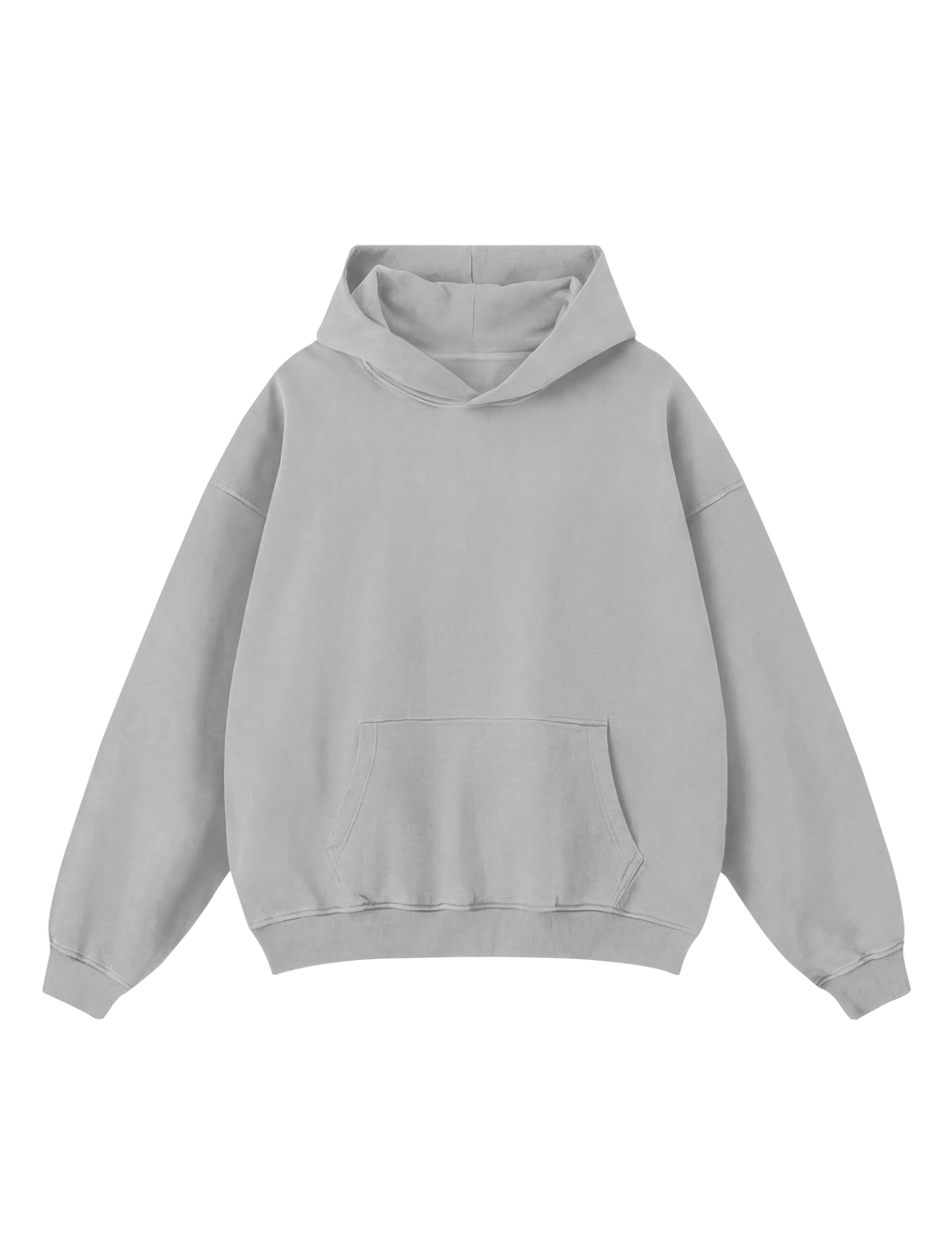 Hoodie Boxy Melange