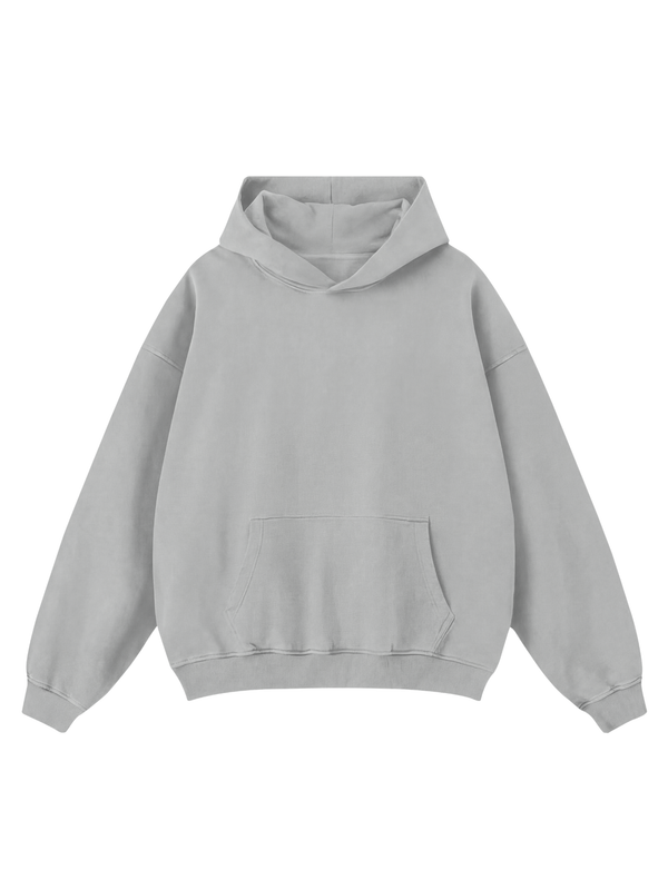 Hoodie Boxy Melange