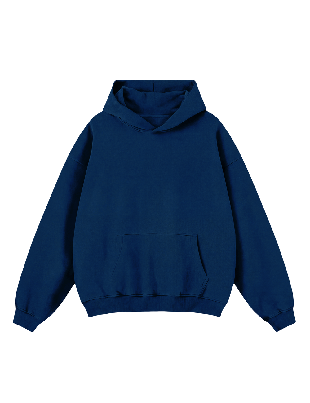 Hoodie Boxy Azul Cam