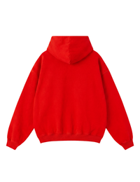 Hoodie Boxy Rojo