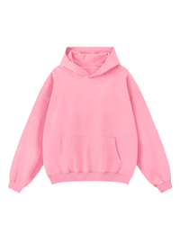 Hoodie Boxy Rosa