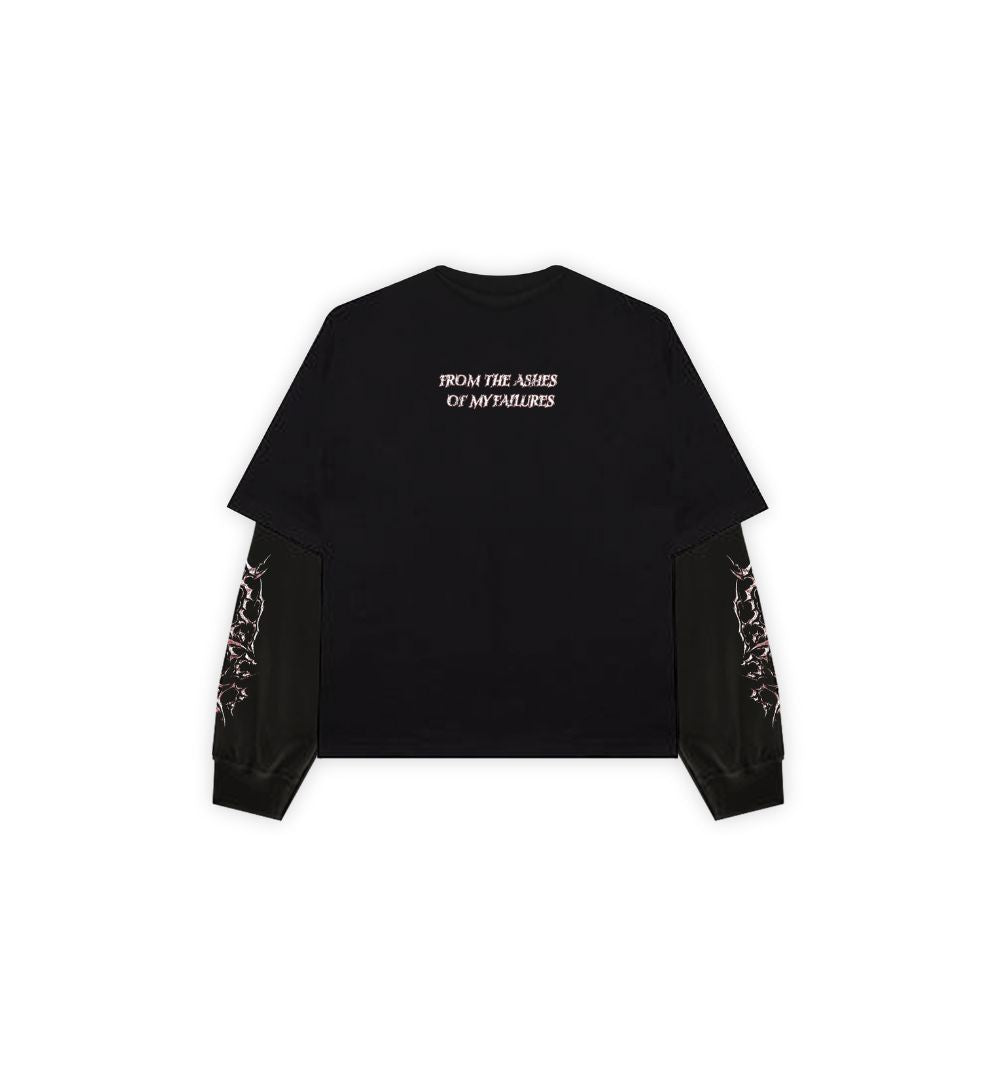 Tee From The Ashes Negro