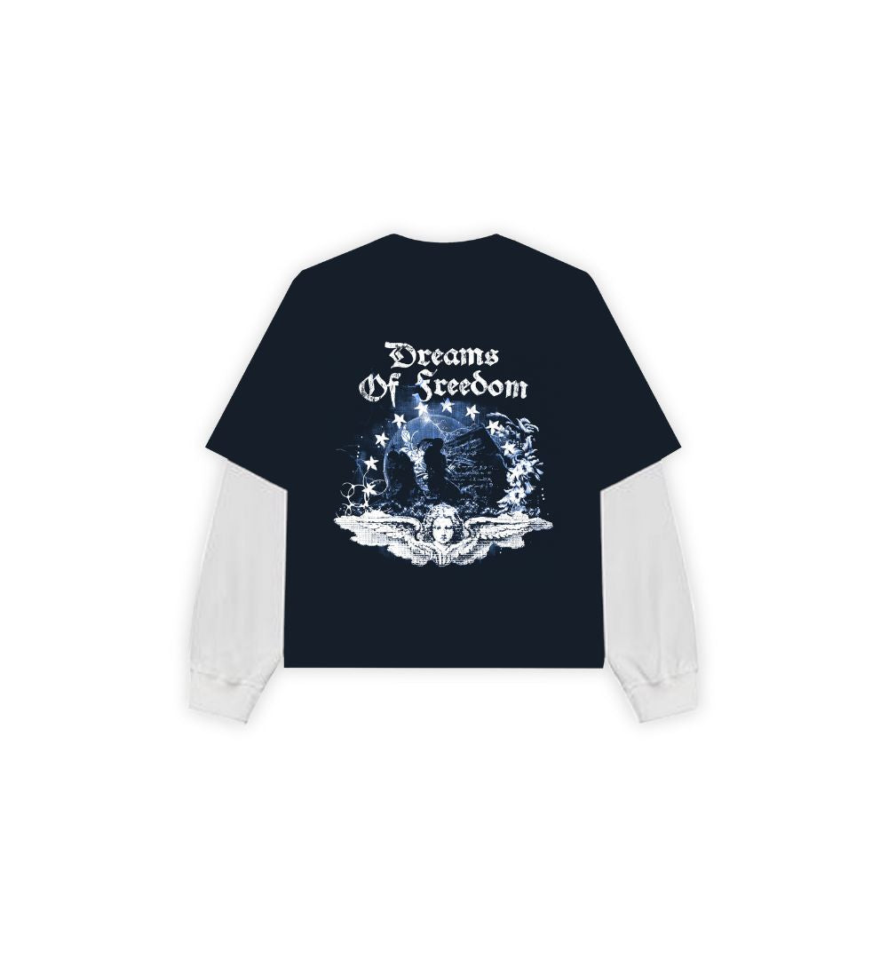 Tee Freedom Azul