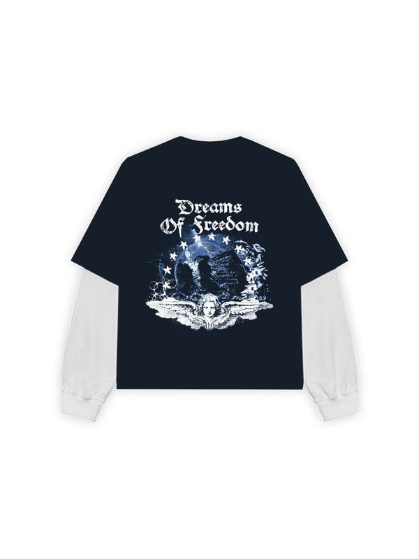 Tee Freedom Azul