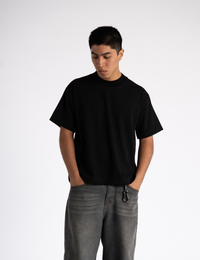 POLO BOXY FIT NEGRO