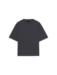 POLO BOXY FIT GRIS