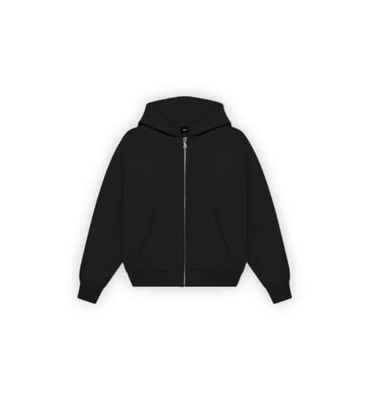 Zip Hoodie Negro
